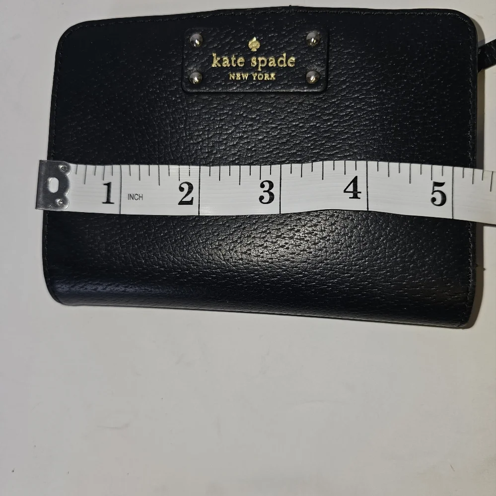 NWOT Kate Spade Grove Street Black Bifold Wallet - Picture 7 of 8